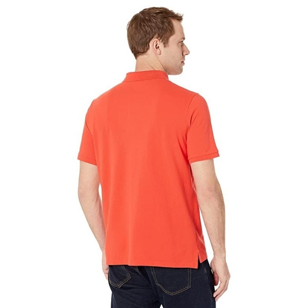Polo Ralph Lauren Cotton Mesh Solid‎ Classic Fit Polo Shirt Red Tomato Size XXL - Picture 2 of 4